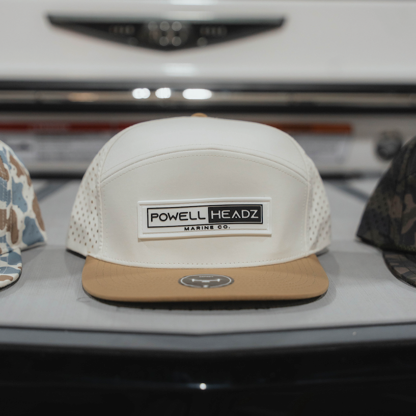 OG PHMC Patch SnapBack White-Khaki
