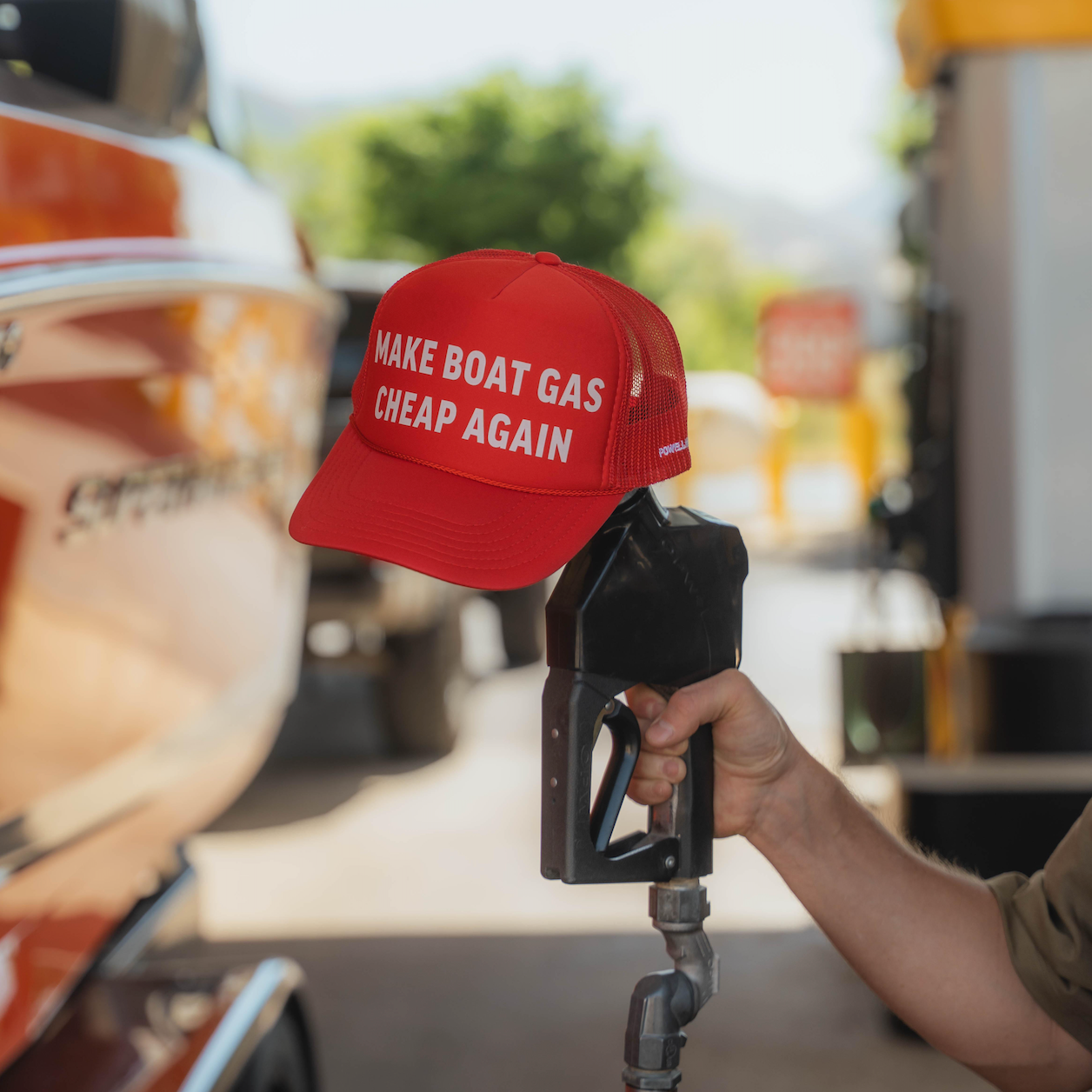 PHMC "Make Boat Gas Cheap Again" Foam Trucker Hat