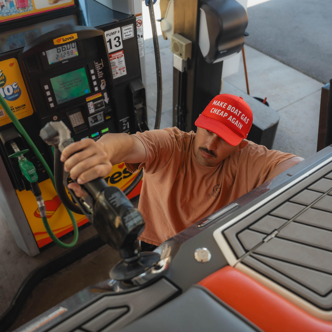 PHMC "Make Boat Gas Cheap Again" Foam Trucker Hat