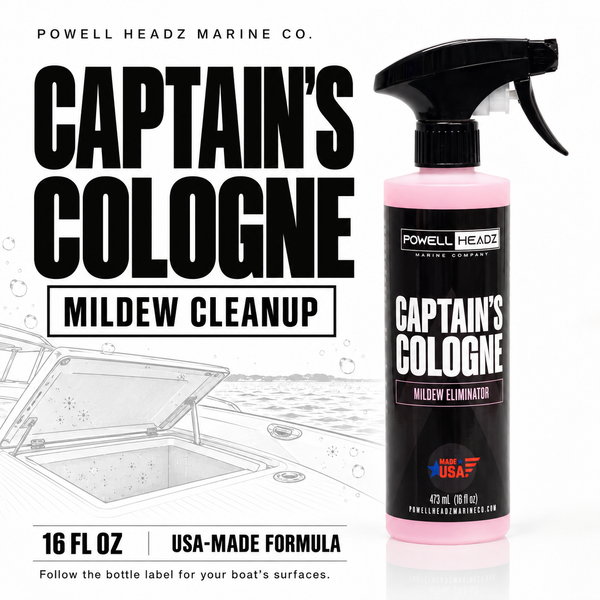 Captain's Cologne Mildew Eliminator 16oz