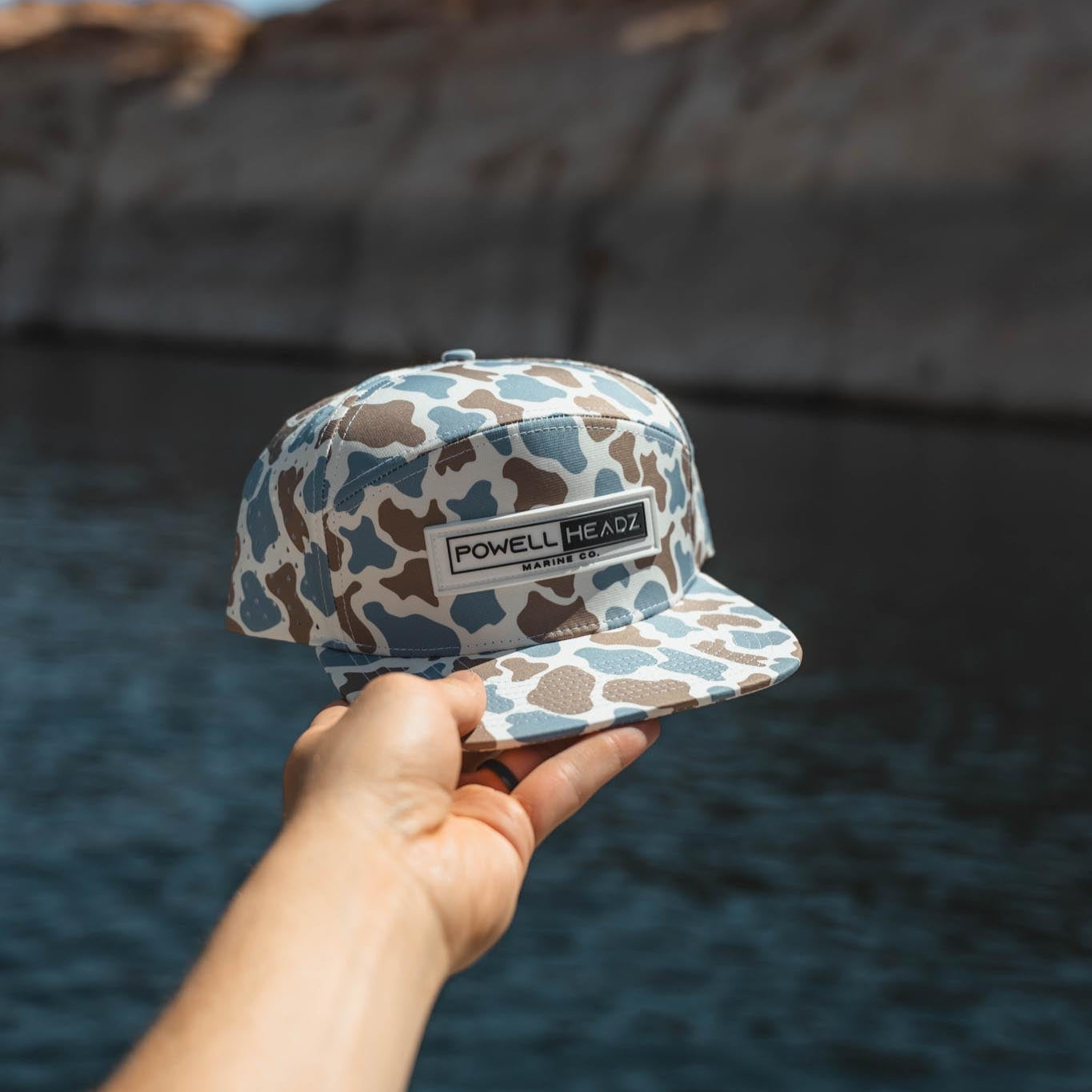 OG PHMC Patch SnapBack Blue Camo