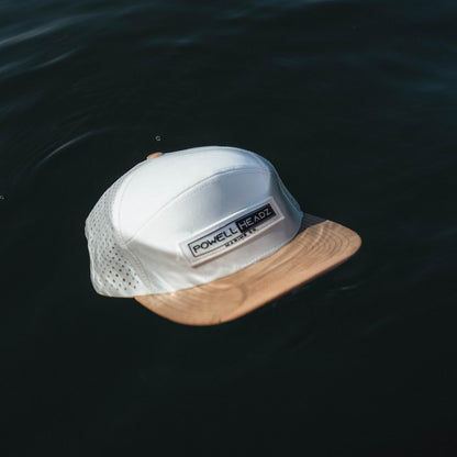 OG PHMC Patch SnapBack White-Khaki