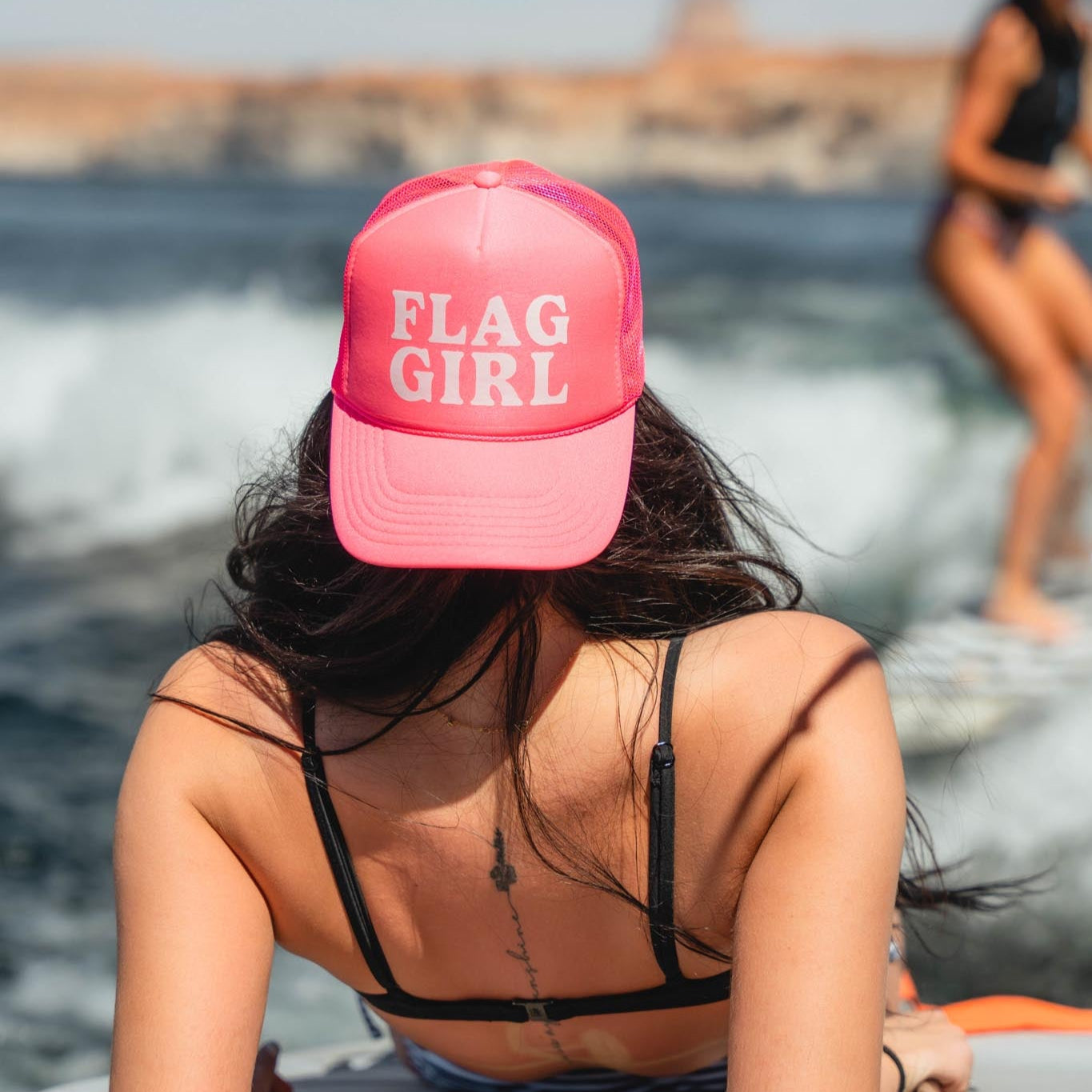 PHMC "Flag Girl" Foam Trucker Hat