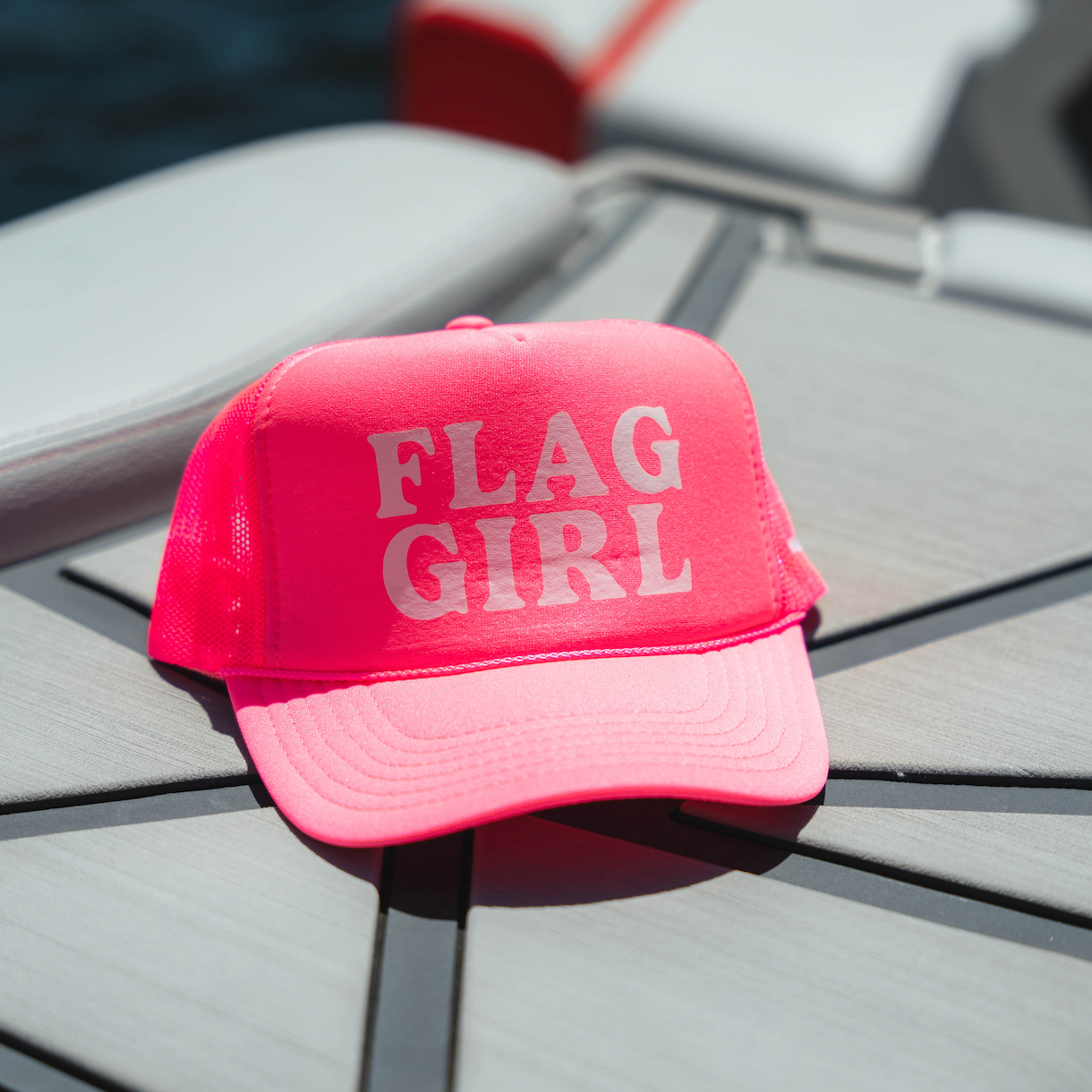 PHMC "Flag Girl" Foam Trucker Hat