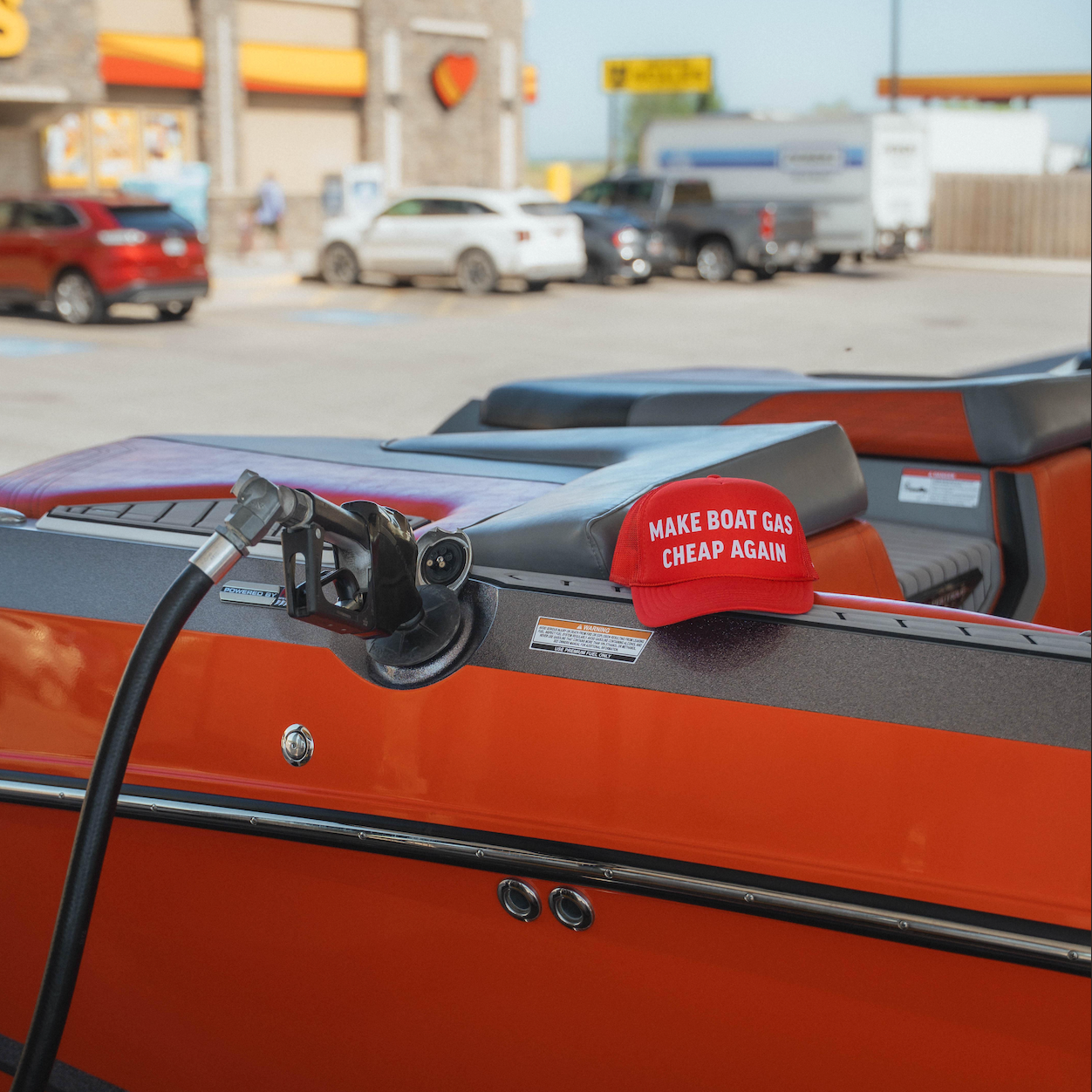 PHMC "Make Boat Gas Cheap Again" Foam Trucker Hat