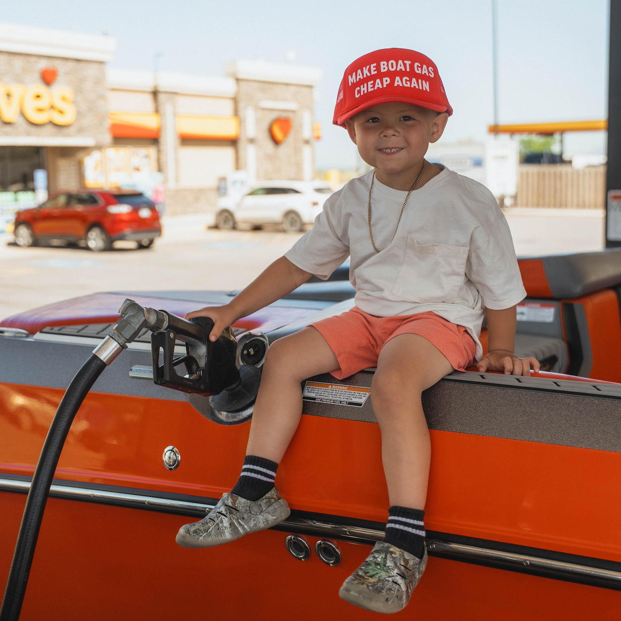 PHMC "Make Boat Gas Cheap Again" Foam Trucker Hat